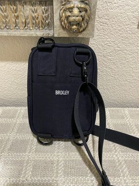 Brixley Black Crossbody Organizer Bag for Men